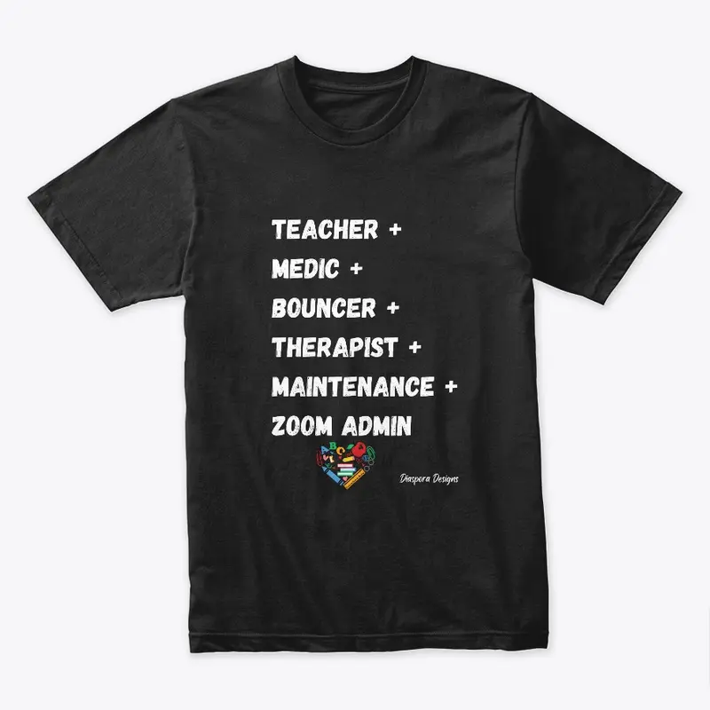 Teacher + Collection (white letters)